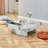 Kippy Coffee Table A modern and practical coffee table with imitation marble patterns, made of MDF material. The fusion of elegance and natural fashion 31.4"* 31.4"* 12 "-339453979