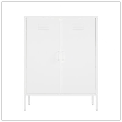 Armoire décorative blanche