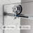 56"-60" W X 63" H Bathtub Soft Closing Sliding Shower Door,water Repellent Frameless Tub Shower Door With 5/16" (8mm) Nano Explosion-proof Film Transparent Glass-119901377