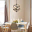 Lustre en bois Farmhouse Orb