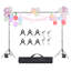 Support de fond de studio photo réglable de 2,6 x 3 m, kit portable avec 2 trépieds, support robuste pour écran de projection, idéal pour studio photo/vidéo et fêtes, notamment les mariages.
