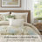 Luxurious Oversized Cotton Bedding Sets, Coastal Style, King Size Comfort