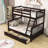Gherghi Kids Twin Over Full Bunk Bed with Drawers-2088050619
