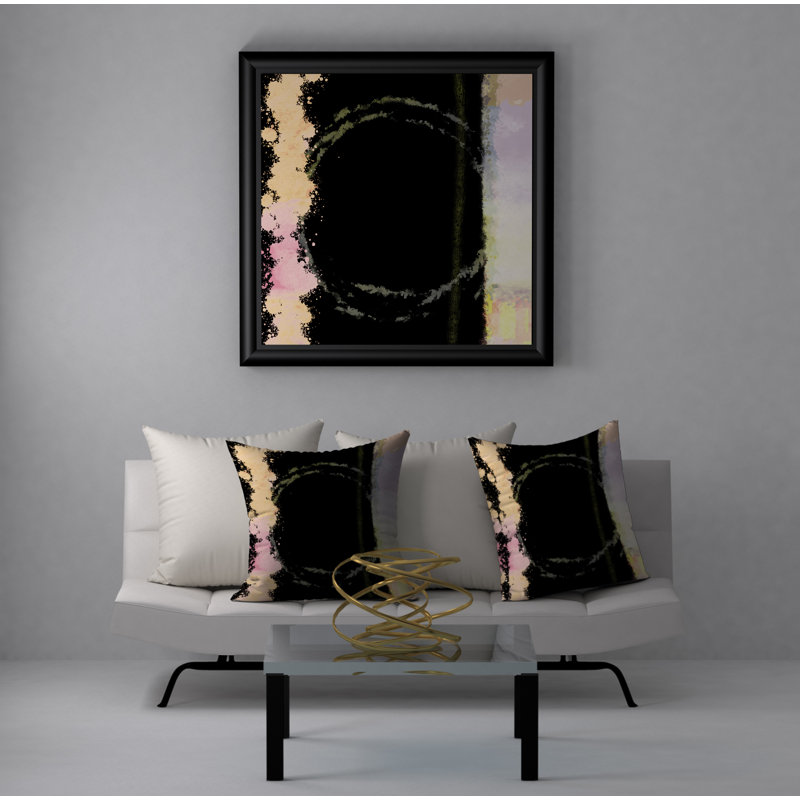  Housse et insert de coussin carré diaphane pur-sang Sheer, 18" x 18"