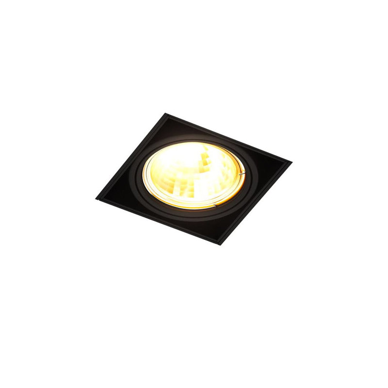 Davod Recessed Lighting Kit, Black