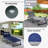 Sleeping Cots with 2 Sided Mattress & Pillow, Folding Camping Cot, Adjustable 5-Position Fold