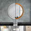Huldar Glass Flat Wall Mirror