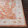 Conlan Oriental Burnt Orange Area Rug