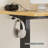 Eric Height Adjustable Standing Desk, 100% Bamboo Desktop-796140280-796140281