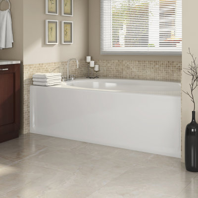 Signature® 60" x 42" Alcove Soaking Bathtub