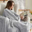 Luxury Mink Fleece Blanket - Ultra Soft, Warm & Lightweight Throw-110312386-110312372