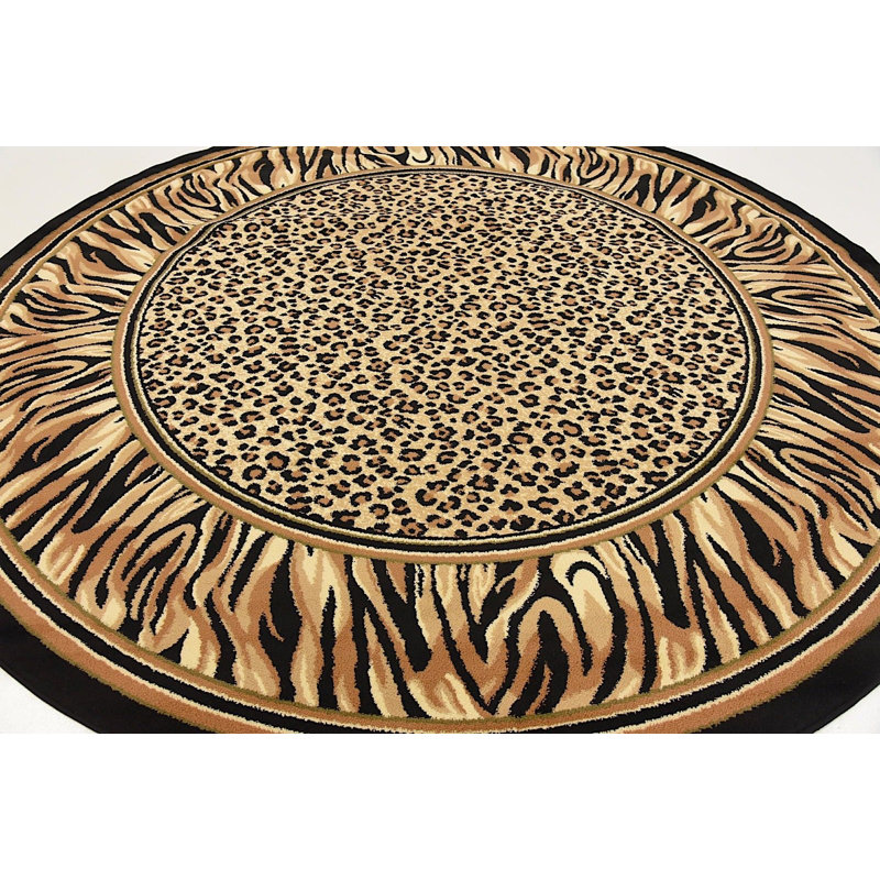 Tapis brun Testerman, Rond 8 pi