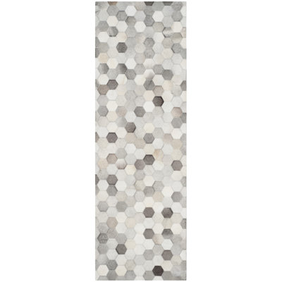Cartwright Handwoven Ivory/Grey Area Rug