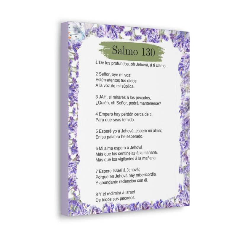 Salmo 130 - Wrapped Canvas Print, 41cm H x 30cm W