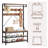 Taneli Freestanding 8 - Hook Coat Rack-1752236340