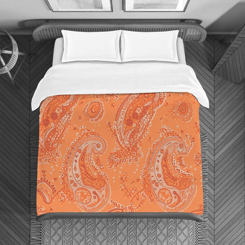 Paisley Bedding, King Duvet Cover