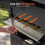 Barbecue au gaz en acier inoxydable de 47,2 po avec brûleur latéral 47,2 po Family Party