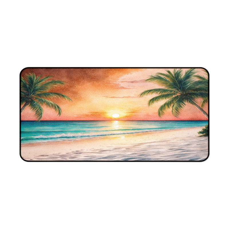 Polyester Desk Pad, 31.5x15.5