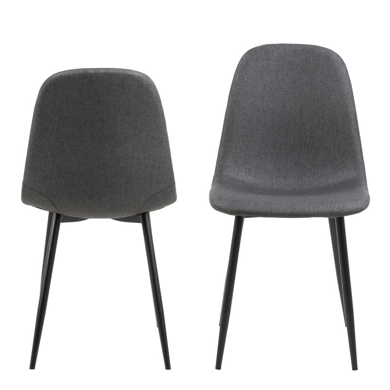 Celia Dining Chair Set of 4, Light Grey
