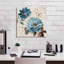 «A Blue Note III» par Lisa Audit, art mural sur toile-1879491919