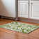 Premium Machine Washable Prisco Green Rug