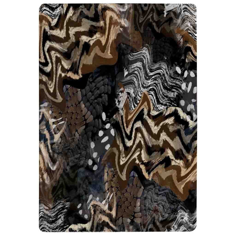 Mayberry Shag Area Rug, Rectangle 60 x 110cm