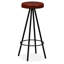 Ensemble de bar avec tabouret bistro en bois récupéré massif-1289029311