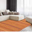 Tapis unique en laine noué à la main brun clair / jaune nouvel âge Kashkoli 6 pi 5 po x 9 pi 10 po