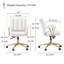 Adena, fauteuil de bureau pivotant en velours-1184829815