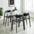 Luigi Glass Dining Table-1302649631