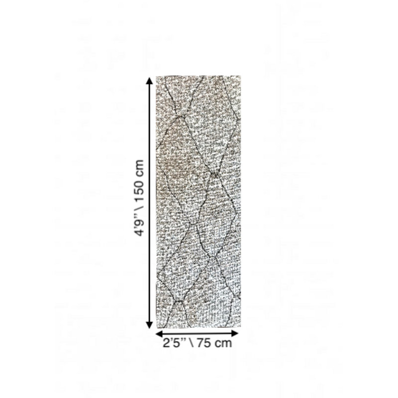 Tapis Sahana, Tapis de couloir 2 pi 5 po x 4 pi 11 po