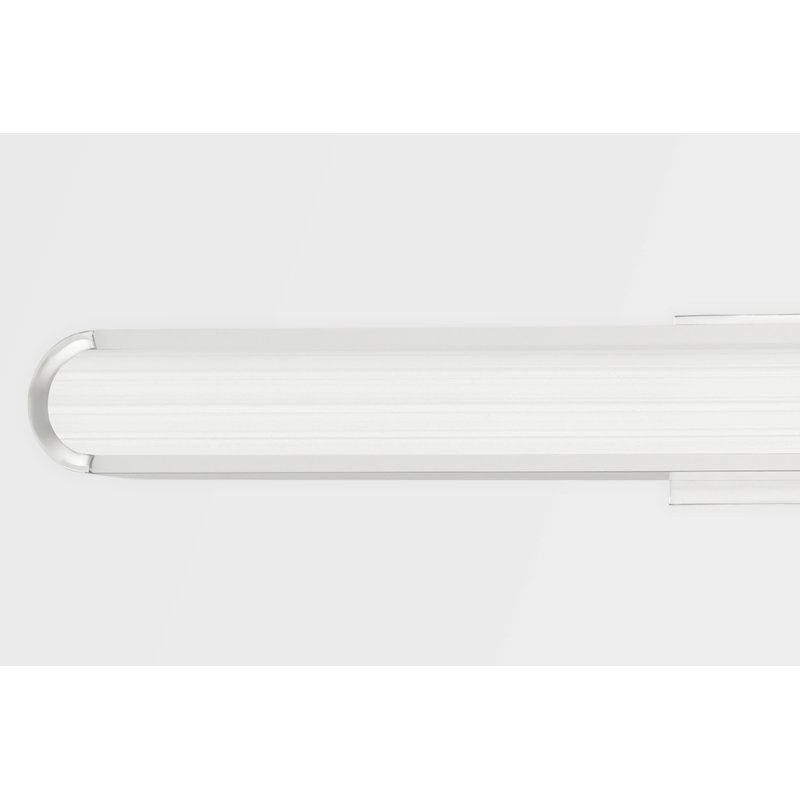 Applique murale 1 lumière pour salle de bain Starkey, Nickel poli