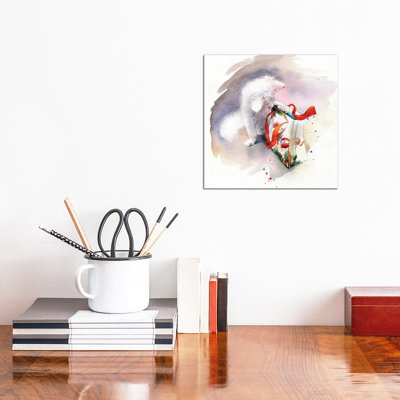 Gift 1 Piece Wrapped Canvas Wall Art