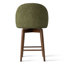 Tabouret de comptoir pivotant rembourré-1019391445