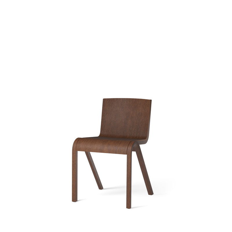 Ready Upholstered Dining Chair, Red Stained Oak, Bouclé 02 Acrylic