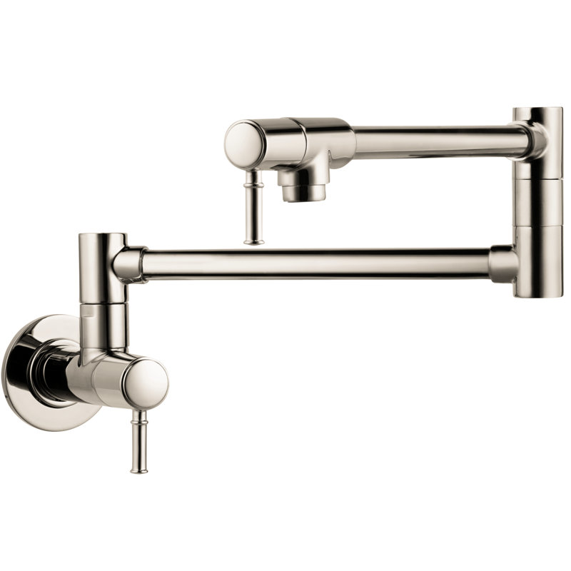 Talis C Pot Filler with Accessories, Polished Nickel