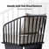 Ensemble de chaises d'appoint l 29 po Palladino