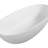 65" Freestanding Solid Surface Soaking Bathtub - Luxury Handcrafted Stone Resin, Matte White