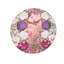 Superfluous Jungle Round Acrylic Art Floral and Botanical Acrylic by Oliver Gal-1951704538