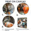 Décorations murales grises et grises grises orange-1142572607-1142572600