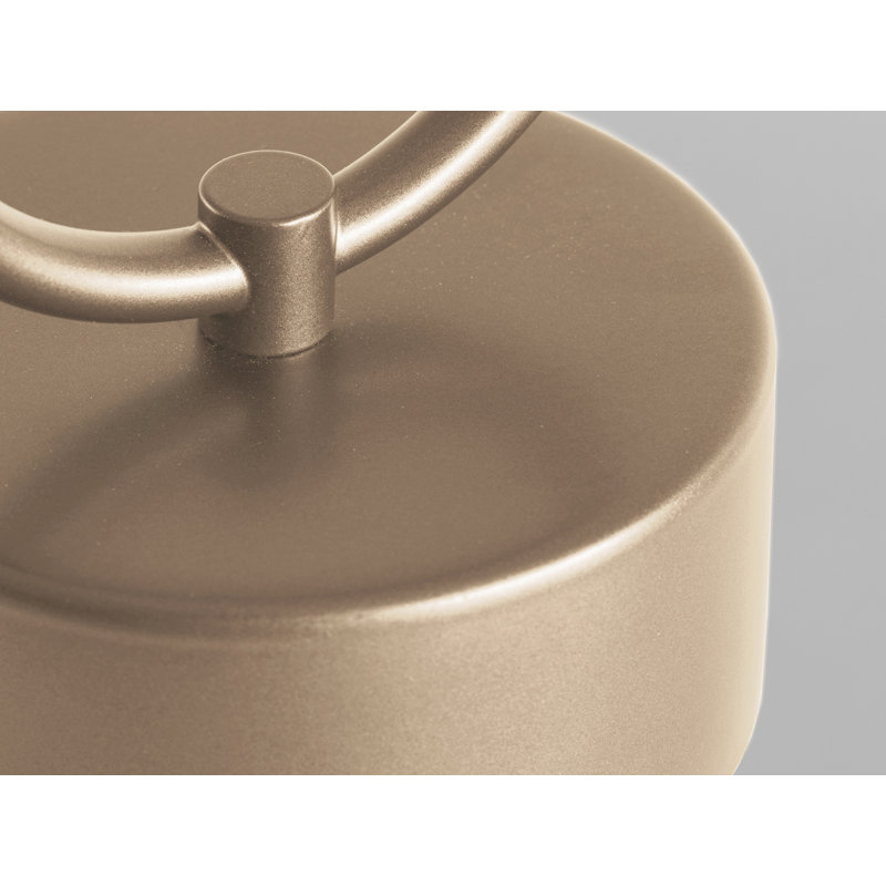 Claretta Battery Lamp, Golden Nickel