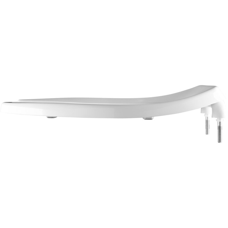 Siège de toilette allongé en plastique, Standard