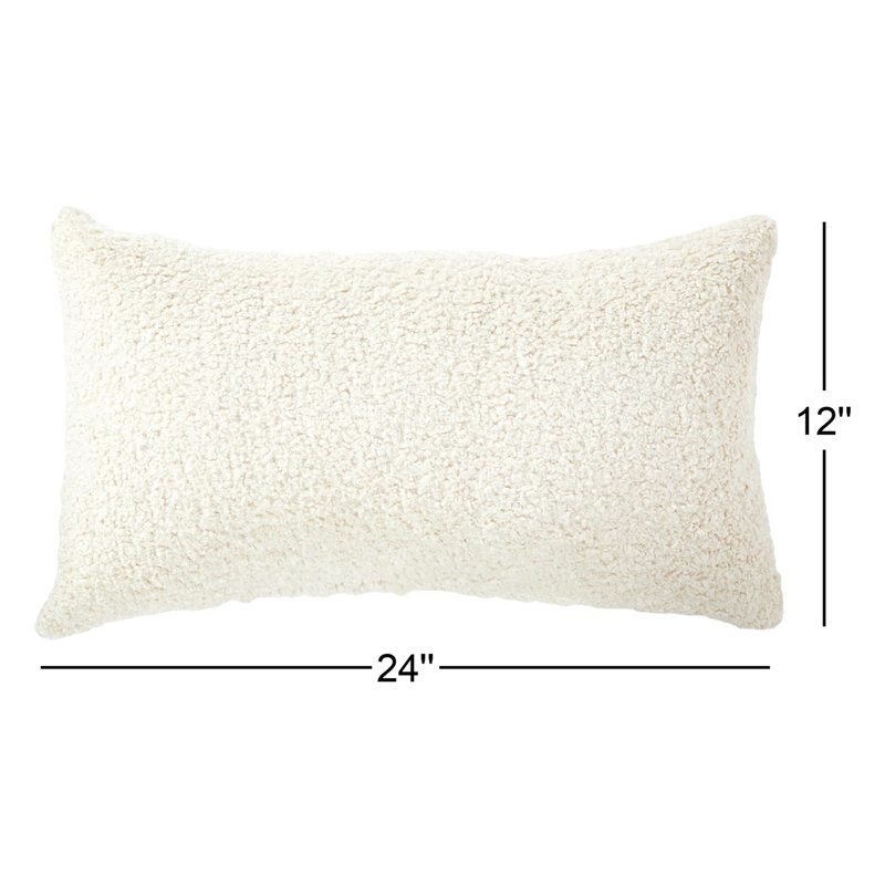 Coussin Zhara, Quartz Zazzle, H 12 po x l 24 po x P 6 po