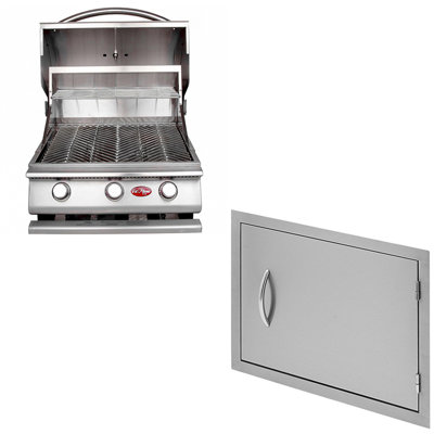 Barbecue au propane liquide à 3 brûleurs Cal Flame 3 - 45 000 BTU