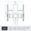 All In One Tilt & Turn Tv Wall Mount For TVs Up To 47" With Av Shelving