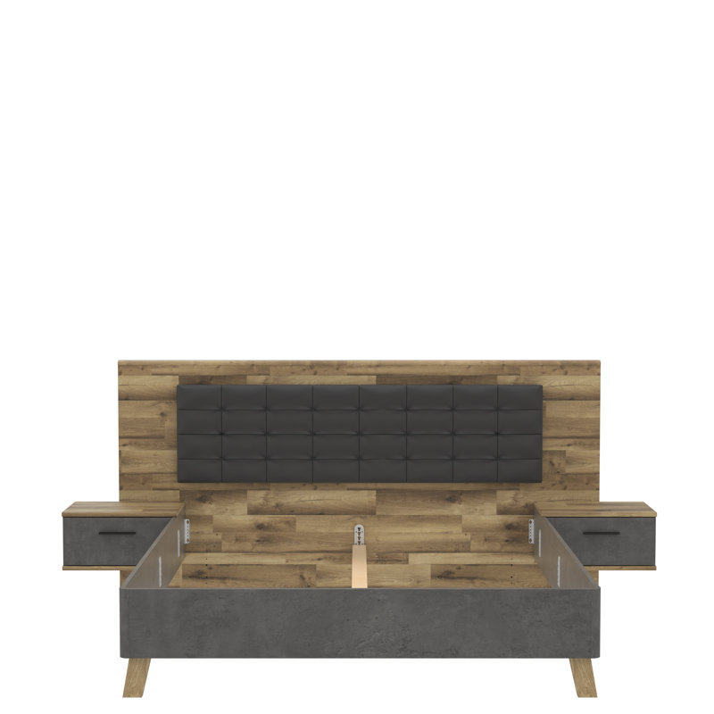 Huguley Piece Bedroom Set, 180 x 200cm