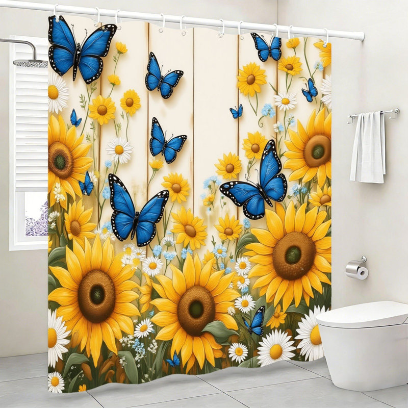 Rideau de douche Sunflower