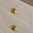 Semicircular Brass Knob Multipack