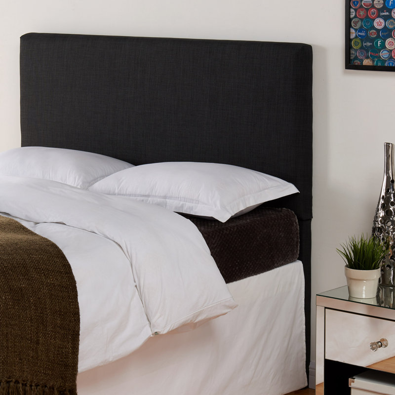 Upholstered Headboard, Carbon, Full / Queen