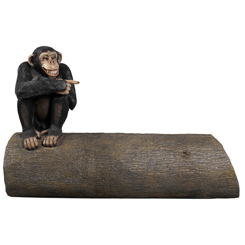 Monkey See Monkey Do Sculptural Bench